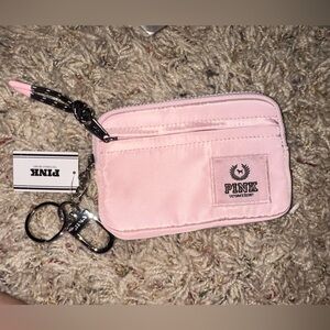 Pink by Victoria’s Secret wallet wristlet purse 💕🤍🫶🏻